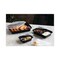 Pactiv Evergreen Newspring VERSAtainer Microwavable Containers, 12 oz, 4.5 x 5.5 x 1.75, Black/Clear, 150PK NC818B - alternate 5
